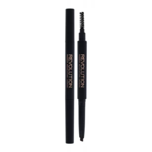 Makeup Revolution London Duo Brow Definer 0,15 g tužka na obočí pro ženy Medium Brown