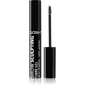 Gosh Brow Sculpting Fibre Gel gél na obočie s kefkou odtieň 001 Nutmeg 8 ml