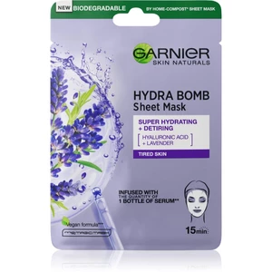 Garnier Hydra Bomb plátenná maska s vysoko hydratačným a vyživujúcim účinkom 28 g