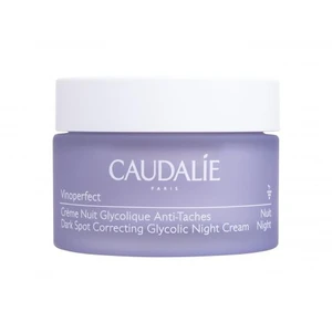 Caudalie Vinoperfect Dark Spot Correct Glycolic Night Cream 50 ml nočný pleťový krém W na veľmi suchú pleť; na pigmentové škvrny; na rozjasnenie pleti