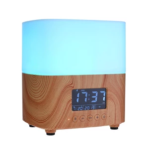 Essential Oil Diffuser 300ML Ultimate Aromatherapy Diffuser with Digital Clock Ideal Gift 7 Color Changing LED Aroma Dif