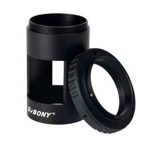 SVBONY T- ring Camera Lens Adapter for Nikon DSLR/SLR Photography Sleeve M42 Thread for Landscape Lens Spotting Scope