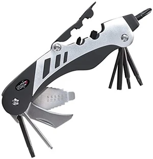 Multitool pro údržbu a seřízení zbraně Real Avid® – Černá / stříbrná (Barva: Černá / stříbrná)