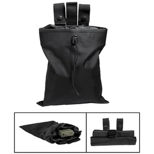 Sumka MOLLE - odhazovák na prázdné zásobníky Mil-Tec® - černá (Barva: Černá)