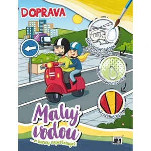 Jiri Models Vodové omalovánky A4 Doprava