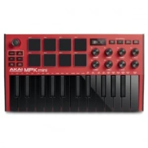 Akai Mpk Mini 3 Red - Kontroler Midi