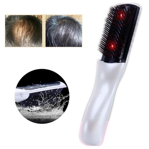 Laser Infrared Anti Hair Loss Hair Growth Regrowth Treatment Massage Comb