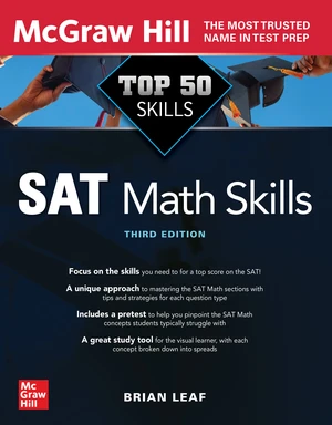 Top 50 SAT Math Skills, Third Edition