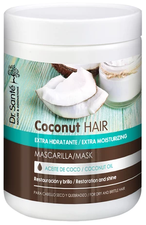Hydratačná maska pre krehké a suché vlasy Dr. Santé Coconut - 1000 ml (E7623) + darček zadarmo