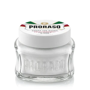 Proraso Krém pred a po holení Proraso White pre citlivú pokožku - zelený čaj (100 ml) - 4 ml