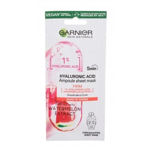 Garnier Skin Naturals Hyaluronic Acid Ampoule 1 ks pleťová maska na normálnu pleť; výživa a regenerácia pleti; na dehydratovanu pleť