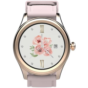 Inteligentné hodinky Carneo Prime GTR woman (8588007861319) ružové/zlaté inteligentné hodinky • 1,3" IPS displej • dotykové ovládanie • Bluetooth 5.0 