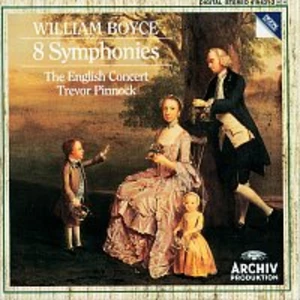 The English Concert, Trevor Pinnock – William Boyce: 8 Symphonies CD