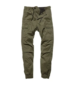 Nohavice Vince Cargo Jogger Vintage Industries® olív (Farba: Zelená, Veľkosť: 31)