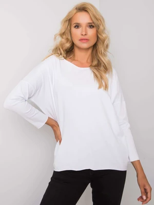 Lady's white cotton blouse