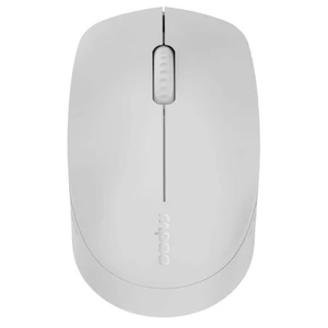Myš Rapoo M100 (6940056181855) sivá bezdrôtová myš • optický senzor • Bluetooth • bezdrôtové pripojenie 2,4 GHz • dosah až 10 metrov • citlivosť 1 300