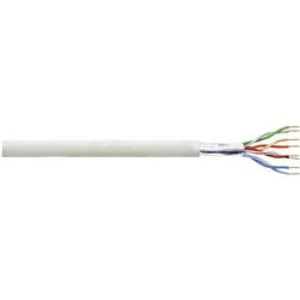 Síťový kabel F/UTP Cat 5e LogiLink CPV0016, stíněný, 305 m, šedá