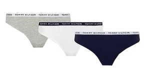 Tommy Hilfiger 3 PACK - dámská tanga UW0UW02829-0TF XL