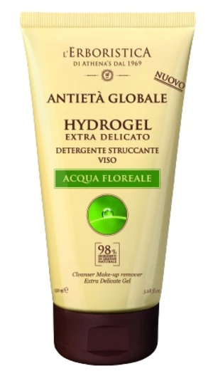 Erboristica Global Anti-Age Pleťový čistící odličovací hydrogel extra jemný 150 ml