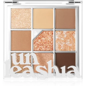 Unleashia Glitterpedia Eye Palette paletka očních stínů odstín All of Brown 6,6 g