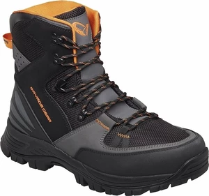 Savage Gear Angelstiefel SG8 Wading Boot Cleated Grey/Black 46