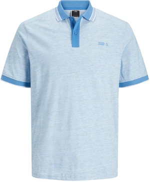 Jack&Jones Pánské polo triko JCOMELANGE Standard Fit 12252394 Pacific Coast M