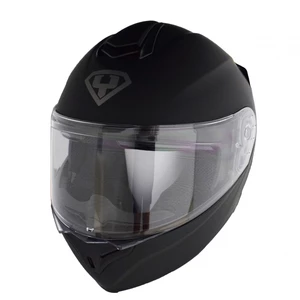 Moto helma Yohe 938 Double Visor  L (59-60)  matně černá