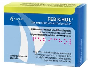 Febichol 100 mg 50 měkkých tobolek