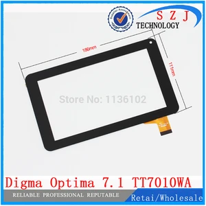 New 7" inch tablet pc Digma Optima 7.1 TT7010WA touchscreen panel digitizer glass sensor replacement Free Shipping