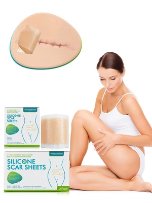 new 150CM Silicone Scar Sheets Skin Repair Patch Removal Self-Adhesive Stretch Mark Tape Therapy Patch Burn Acne Scar Skin Care