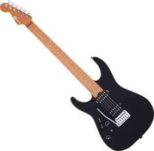 Charvel Pro-Mod DK24 HH 2PT LH Caramelized MN Gloss Black Guitarra eléctrica