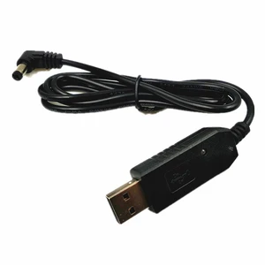 Walkie Talkie USB Cable Voltage Boost Charging Cord 5V To 9V for Baofeng UV-5R UV82 Charger Two Way Radio USB Charge Wire
