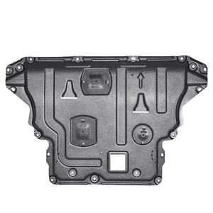 Skid Plate Car Engine Bottom Guard Iorn And Aluminum Alloyprotect Engine Skid Plate For Focus 2019-2021