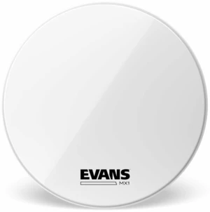 Evans BD26MX1W MX1 Marching Bass White 26" Blána pro pochodové bicí