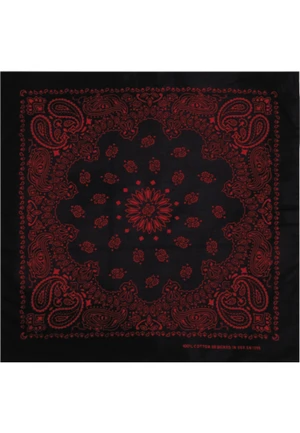 Scarf blk/red