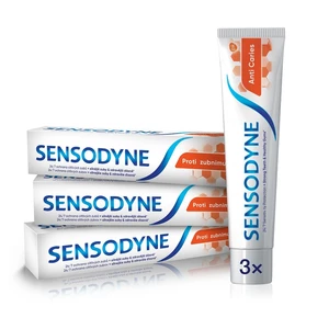 SENSODYNE Zubní pasta proti zubnímu kazu 3 x 75 ml