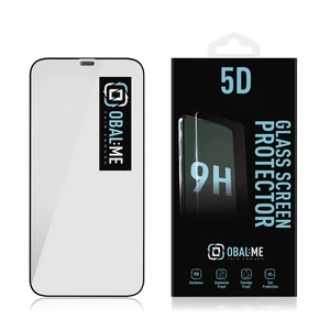 Tvrzené sklo Obal:Me 5D pro Apple iPhone 12 Pro Max, černá