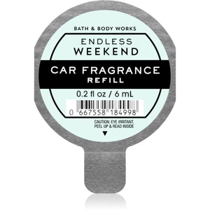 Bath & Body Works Endless Weekend vůně do auta náhradní náplň 6 ml