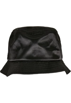 Satin Bucket Hat černý