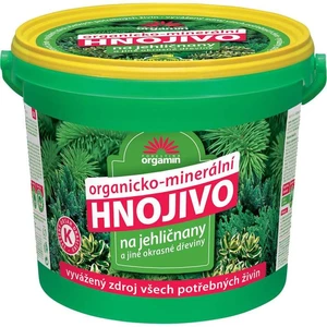 Hnojivo pro jehličnany a okrasné dřeviny 5kg kbelí