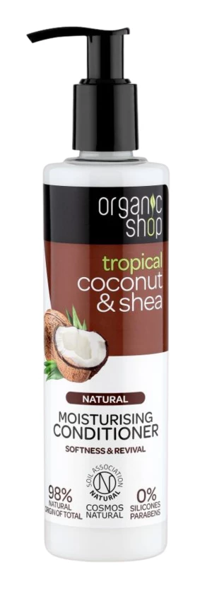 Organic Shop Hydratační kondicionér Kokos & máslovníku 280 ml