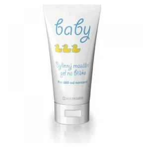 Baby Bylinný masážní gel na bříško 50 ml