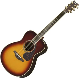 Yamaha LS 6 A.R.E. BS Brown Sunburst Elektroakustická gitara Jumbo