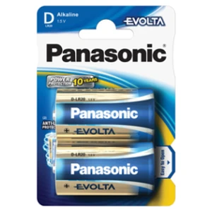 PANASONIC LR20 2BP D Evolta alkalické baterie