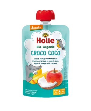 Holle Holle Bio Croco Coco kapsička – jablko s mangem a kokosem 100g 100 g