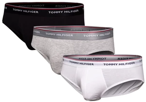 Tommy Hilfiger Man's 3Pack Underpants 1U87903766 White/Black/Grey