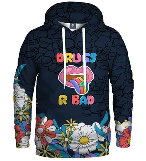 Aloha From Deer Unisex's Drugs R Bad Hoodie H-K AFD1030