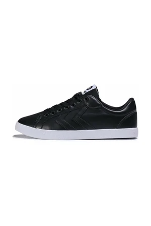 Hummel Deuce Court Tonal Unisex Black Shoes