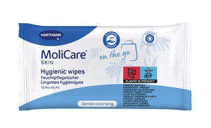 MoliCare Skin Hygienické ubrousky 10 ks