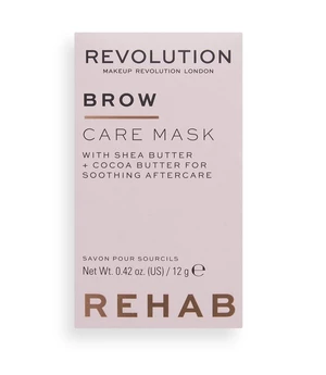 Makeup Revolution Rehab Brow Care maska na obočí 12 g